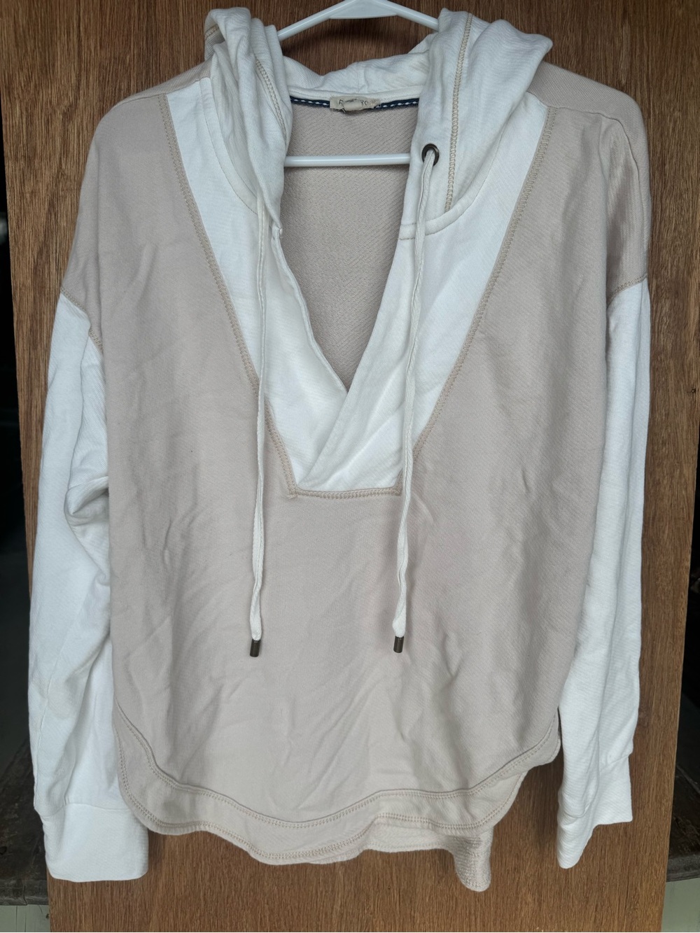 Pilcro Anthropologie Wharfside Hooded Sweatshirt Women’s M 100% Cotton - Picture 3 of 6
